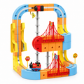 3D Magnetic Track Car STEM Toy Set 88 Pcs for Kids Ages 3+