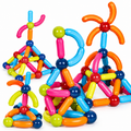 Magnetic Sticks Building Set for Kids, 84-Piece STEM Toy, Ages 3+