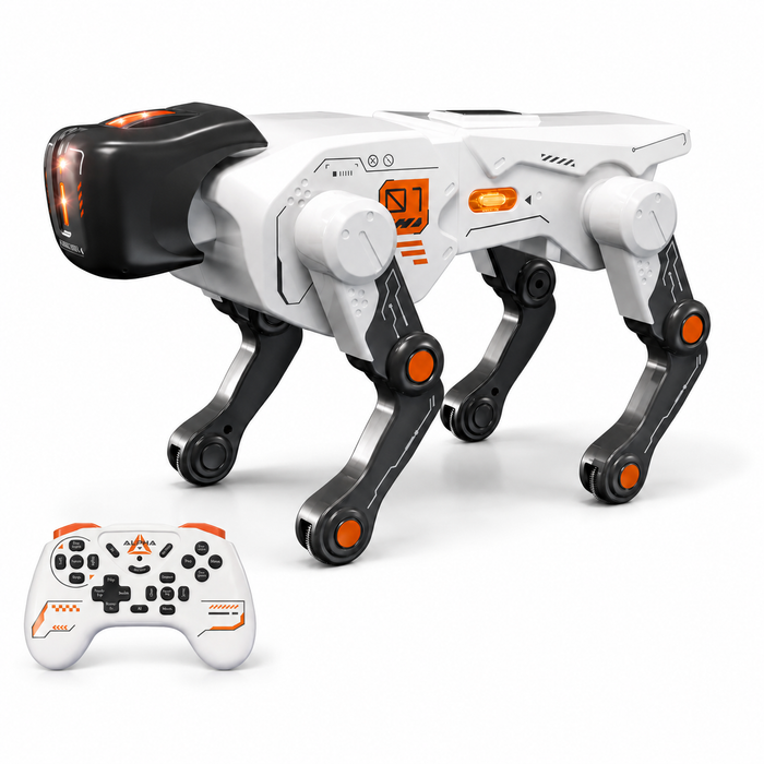 AI RC Robot Dog with Programmable Actions & Stunts, Ages 8+